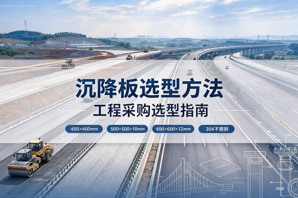 上海沉降板选择方法