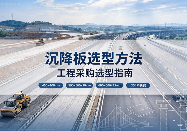 上海沉降板选择方法
