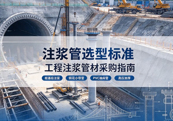 上海注浆管选型标准